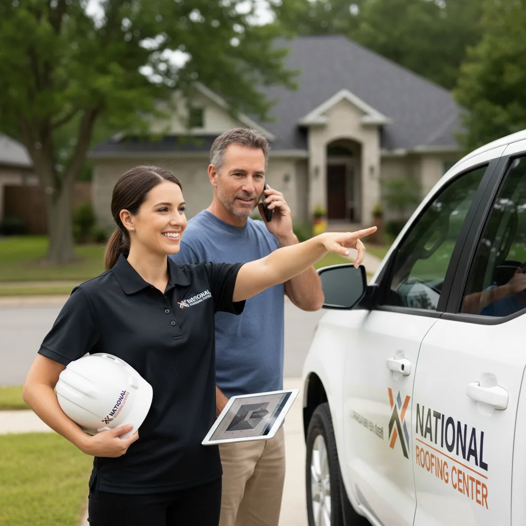National Roofing Center customer support in Pigeon Forge